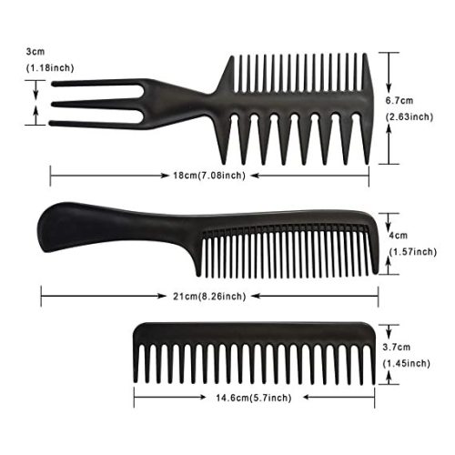 10PCS Black Hair Comb