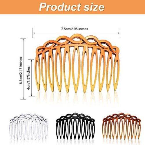 16 Pieces Hair Comb Plastic Hair Side Combs