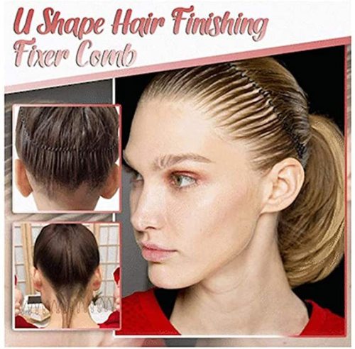 U Shape Hair Finishing Fixer Comb