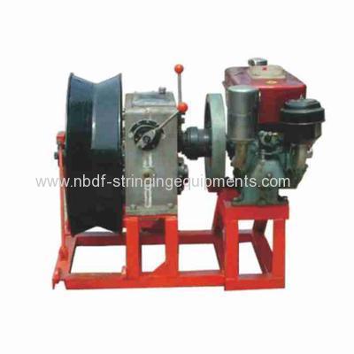 Engine Motorised Winch Take-up Machine SJZ-10B