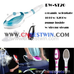 NEW FOLDABLE TRAVEL GARMENT STEAMER/CHINA FACTORY FRO STEAM IRON/FABRIC STEAMER FOLDABLE/1500W GARMENT STEAMER