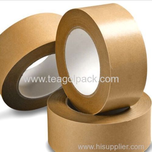 50mmx100M 70mmx100M Adhesive Kraft Paper Packing Sealing Tape Brown