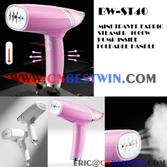 FOLDABLE MINI GARMENT STEAMER/2021 MODEL FABRIC CLOTHES STEAMERS/CHINA MIN GARMENT STEMER