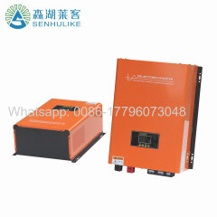 Off Grid Pure Sine Wave Solar Power Inverter with MPPT Charge Controller