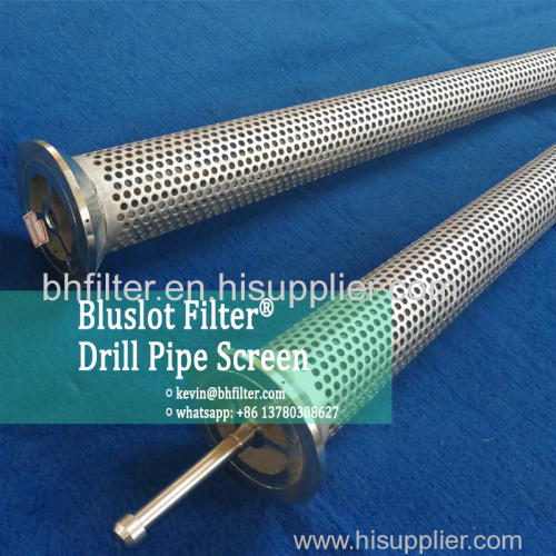 Drill piipe screen - Bluslot