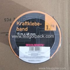 48mmx15M PVC Duct Tape Black 48mmx15M Pipe Wrapping Tape Black