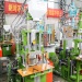 vertical PVC injection machine with 4 cavity moulds