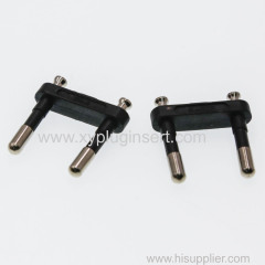 2.5A PLUG INSERT HOLLOW PINS VDE