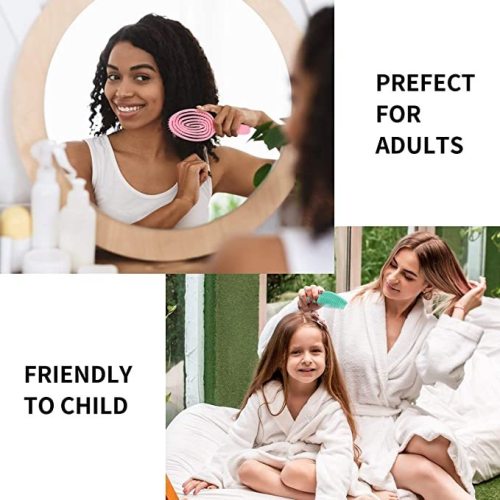 Vented Detangling Brush for Curly