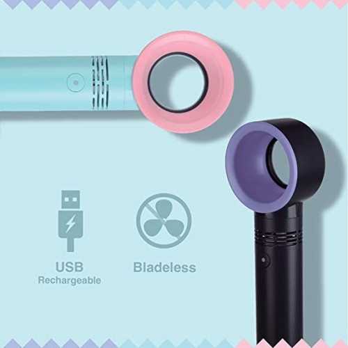 Lash Portable USB Rechargeable Bladeless Mini Fan