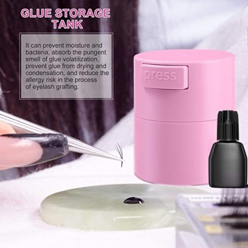 Eyelash Glue Jar Sealed