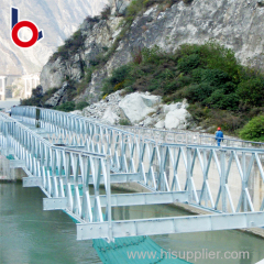 New portable steel frame pedestrian bridge Competitive Price