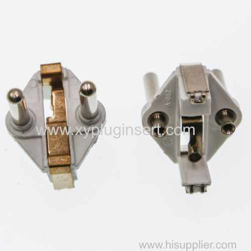 INMETRO BRAZIL PLUG INSERT SOLID HOLLOW PINS