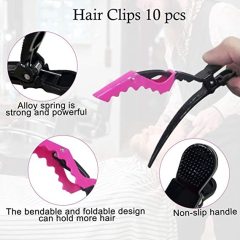 Durable Hair Salon Clamps