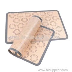 Food grade high temperature resistant silicone non stick pallet baking pad