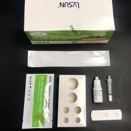 CE Marked PCR Antigen Ag Swab Rapid Test Card