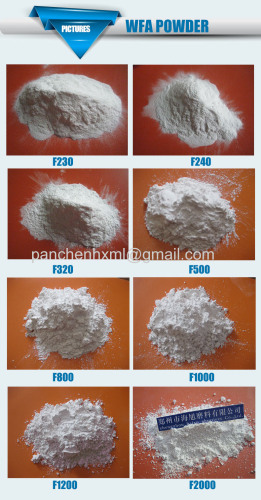 White aluminum oxide micron powder