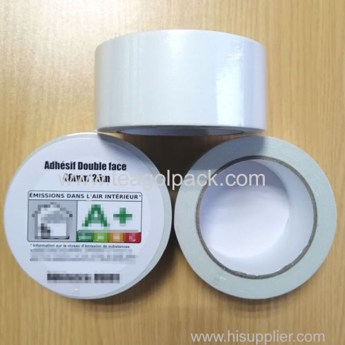 48mmx25M Double Face Adhesive Tissue Tape White