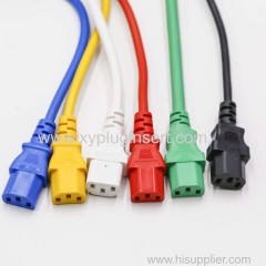 IEC POWER CORDS IEC60320 C14 C14 C15 VDE