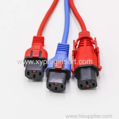 IEC POWER CORDS IEC60320 C14 C13 LOCKING