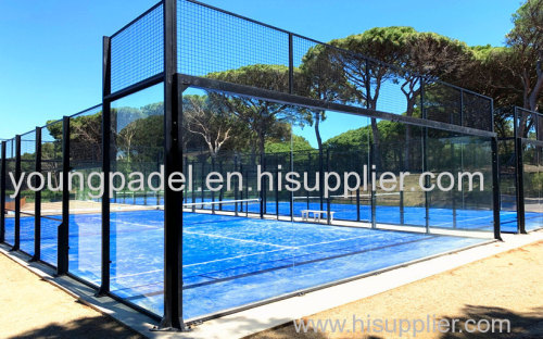 Youngpadel YM007 China Panoramic Padel Court Construction Supplier