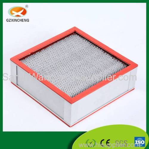 Factory Supply High Temperature Low Resistant HEPA Filter H13