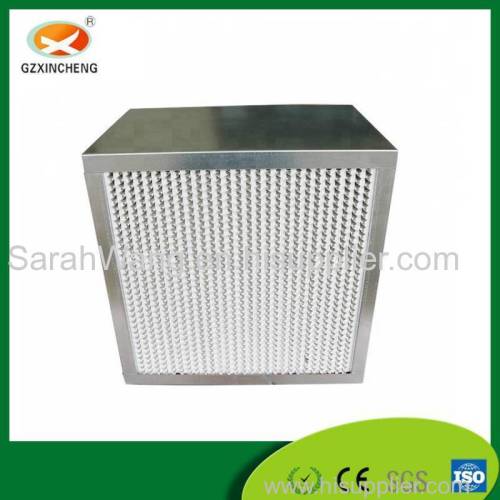 High Efficiency Temperature Resistance HEPA Filter for Ventilation System