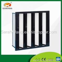 Factory Price V Shape High Efficient Cleanroom Air Filter