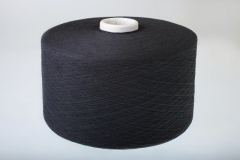 Keshu Factory Recycled/Regenerated cotton and polyester open end color dyed yarn for socks ne18s