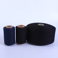 Keshu open end ne 8s recycled dyed cotton carded yarn for gloves