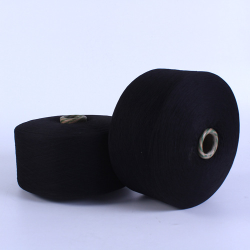 Keshu open end ne 8s recycled dyed cotton carded yarn for gloves 