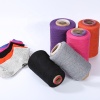 Keshu recycled polyester cotton 70/30 yarn Regenerated cotton yarn for knitting socks nm34/1 (Ne18s )color socks yarn