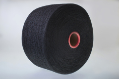 Keshu black socks yarn Nm 34/1 (Ne 20/1) for the production of socks polyester cotton yarn prices