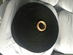 Keshu wholesale good quality recycled cotton blended weaving yarn Ne10s/1 black