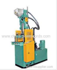 Injection machine with the clamping force