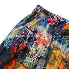 Women's Floral Printed 3/4 Pants