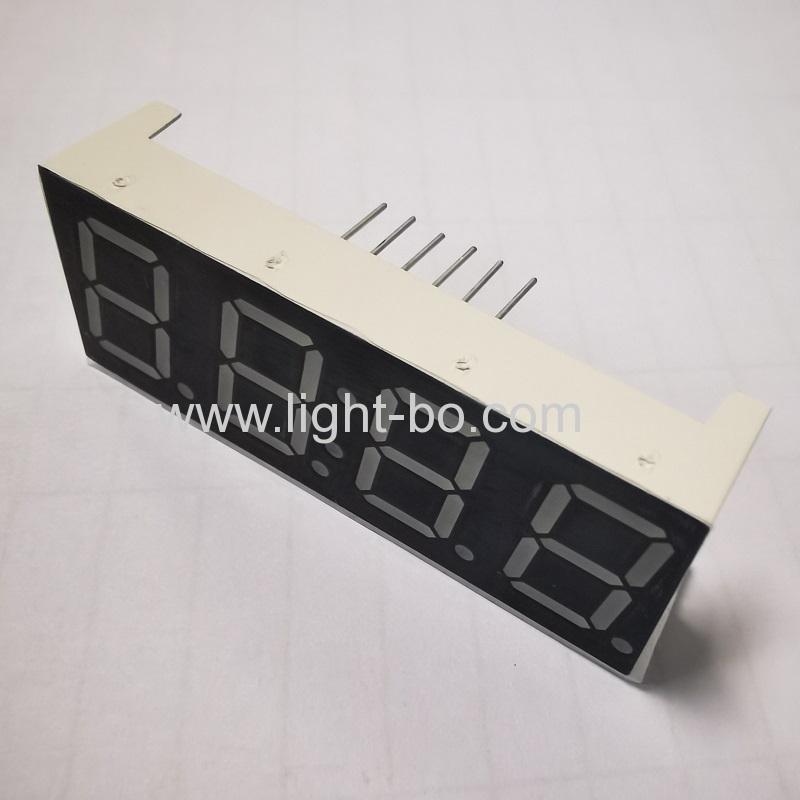 Horloge LED ultra blanche de 0,56" à quatre chiffres et 7 segments, affichage à cathode commune pour minuterie numérique