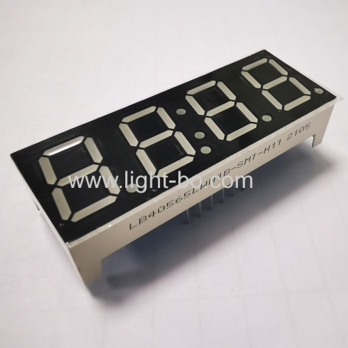 Ultra white 0.56 Four Digits 7 Segment LED Clock Display common cathode for digital timer