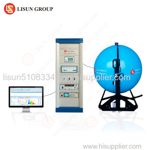 High Precision Spectroradiometer Integrating Sphere System for LED Light Measurement