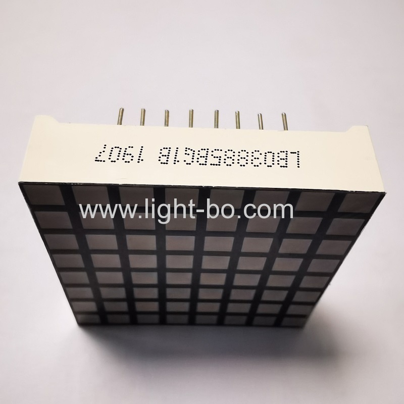 reine grüne 8 * 8 quadratische Punktmatrix-LED-Anzeigereihenanode für Positionsanzeige