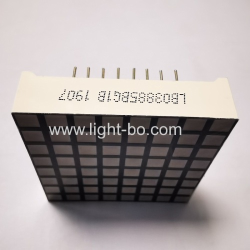Pure Green 8*8 Square Dot Matrix LED Display Row Anode for position indicator