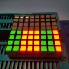 Bi-color Ultra Red & Ultra Green 8*8 Square Dot Matrix LED Display for Elevator Position Indicator 31.7*31.7*8mm