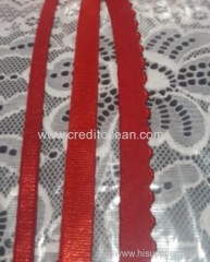 Credit ocean dacron suelta 0.6cm-1.1cm banda elástica apretada para ropa interior