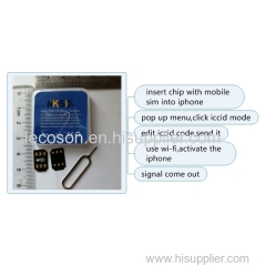 MKSD4 rsim hei card turbo unlock sim iphone iccid carrier Menu pop-up for iP12 11pro max 11 7/8 X XS