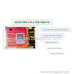 GEVEY-Pro RSIM unlock sim iphone12 11 pro max 12p /11/8/7/6s/5s/se/se2 turbo unlock sim chip