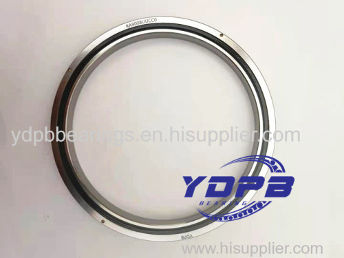 Precision thin crossed roller bearings split cylindrical roller bearing 160x186x13mm for  rotary units of manipulators