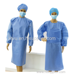 Many Colors Are Available Surgical Isolation Gown Composite Nonwoven Fabric