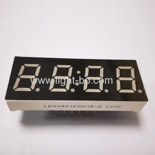 Ultra bright blue 0.4 4 Digit 7 Segment LED Display common cathode for digital timer and temperature indicator