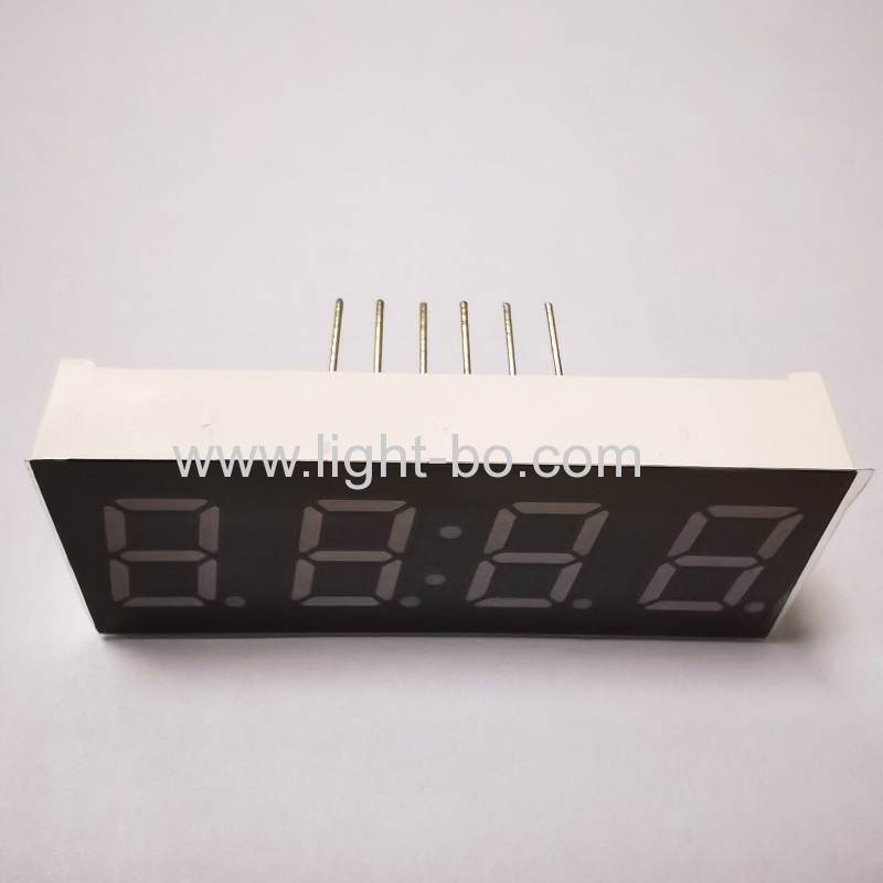 Ultra bright blue 0.4" 4 Digit 7 Segment LED Display common cathode for digital timer and temperature indicator