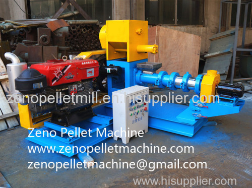 Floating fsih feed pellet machine